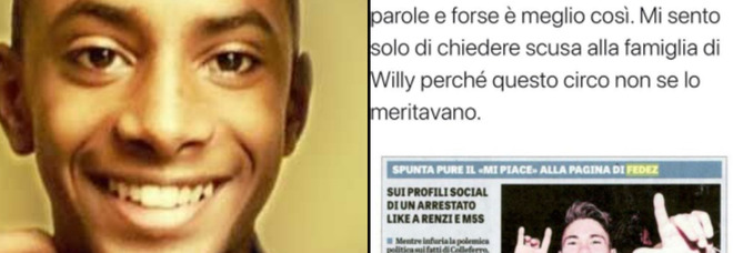 Willy Monteiro, uno degli arrestati fan di Fedez: il cantante risponde alle accuse e chiede scusa alla famiglia