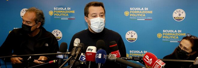 Salvini, gelo con Giorgetti: «Sono io l unico candidato premier»