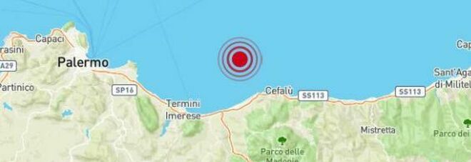 Terremoto al largo di Cefalù di 4.3: paura tra i turisti (anche a Palermo), ma nessun danno
