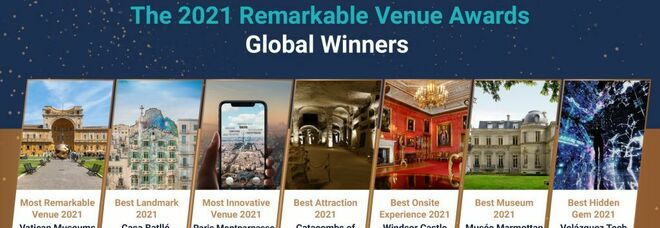 Remarkable Venue Awards 2021: Catacombe di San Gennaro e Musei Vaticani tra i vincitori