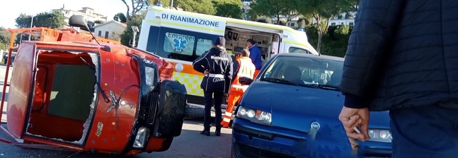 Incidente sulla Via del Mare paura per un 87enne a Castellabate