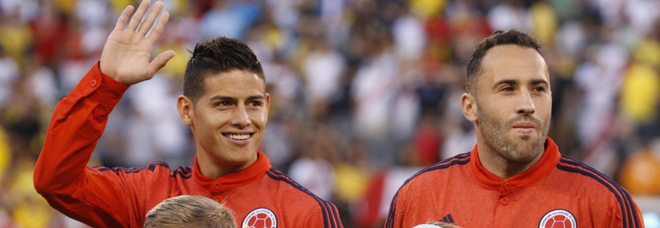 Ospina, l'investitura di James: «Il miglior colombiano di sempre»