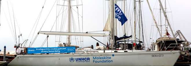L'Agenzia dell'Onu per i rifugiati e Moleskine Foundation alla Barcolana di Trieste a sostegno della cultura del mare