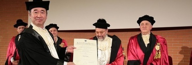 Federico II, laurea honors causa al Premio Nobel Takaaki Kajita