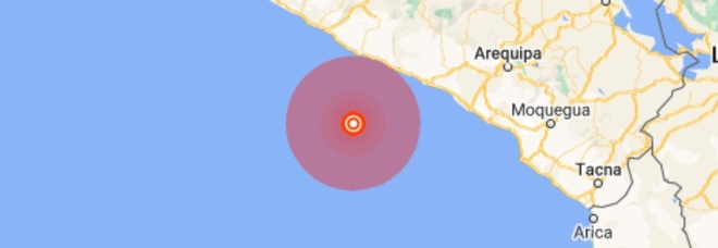 Terremoto in Perù, violenta scossa di magnitudo 5.7 vicino alla costa