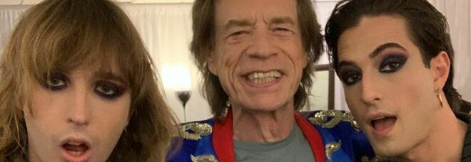 Maneskin, foto con Mick Jagger dopo lo show: «Il miglior ricordo di tutti i tempi»