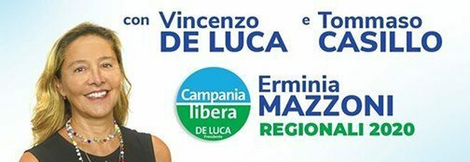 Regionali Campania 2020, De Luca live con i candidati Mazzoni e Casillo