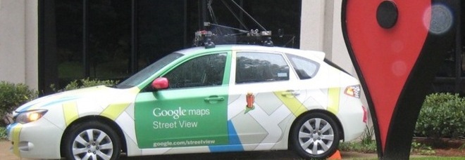 Le auto di Google utilizzate per lo Street View