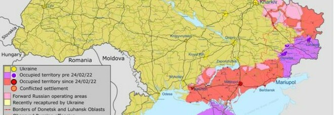 Putin, il gran rifiuto dei suoi soldati: dopo la resistenza ucraina non tornano a combattere, ecco la mappa che rivela il fallimento