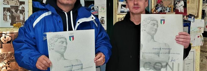 Gianni Maddaloni e Gianluca Attanasio