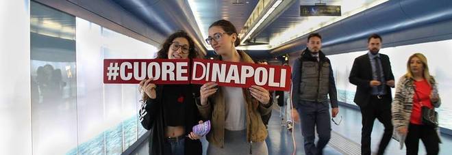 #CuorediNapoli, tour e performance nella metro Toledo