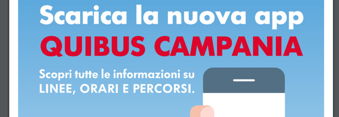 QuiBus Campania, nasce l'app per muoversi tra Salerno e provincia