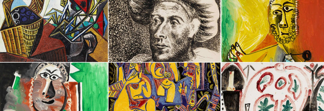 Picasso record, vendute all'asta 11 opere per 110 milioni di dollari