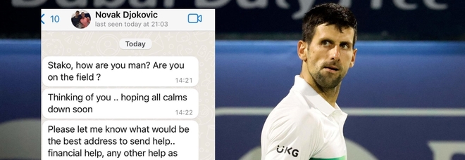 Djokovic promette aiuti all'ex tennista ucraino Stakhovsky