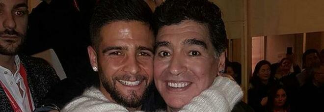 Insigne, Maradona il più grande: «Piansi al nostro primo incontro»