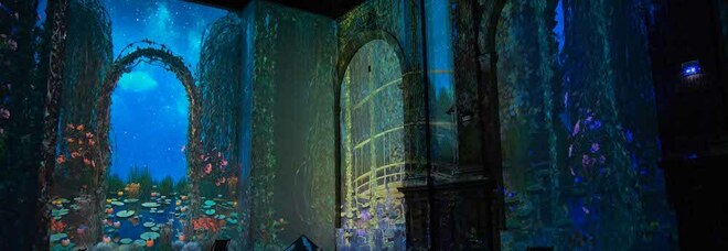 «Claude Monet: the immersive experience», la mostra a Napoli prorogata fino al 31 maggio