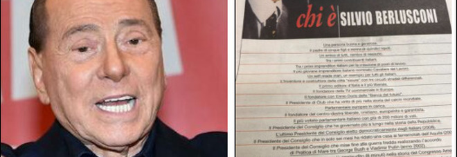 «Chi è come Silvio Berlusconi?» La pagina che elenca le virtù del Cavaliere sul Giornale: «Io, eroe della libertà»