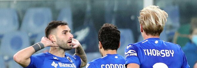 Sampdoria-Verona 3-1: D'Aversa vince in rimonta, Tudor si ferma