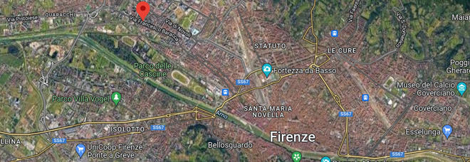 Firenze, sparatoria in un palazzo di via Baracca: feriti due uomini, uno è in gravi condizioni
