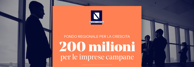 Regione Campania, 200 milioni per le piccole imprese: Csa spiega le linee guida del bando