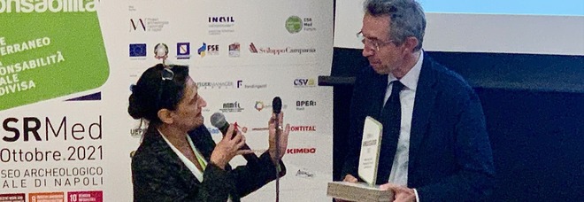 Manfredi premiato come CSRMed Ambassador: «Stati Generali CSR a Napoli, grande opportunità»