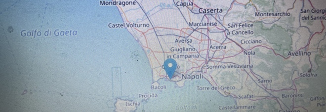 Terremoto a Napoli oggi: scossa nei Campi Flegrei, magnitudo 2