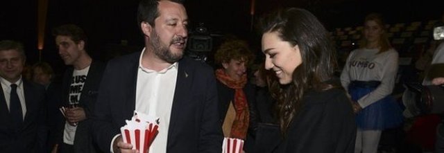 Salvini e la fidanzata Francesca, figlia di Verdini: la nuova coppia spopola sui social