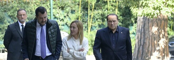Berlusconi, Meloni e Salvini tentano di salvare l'alleanza in vista dell'elezione del nuovo presidente della Repubblica