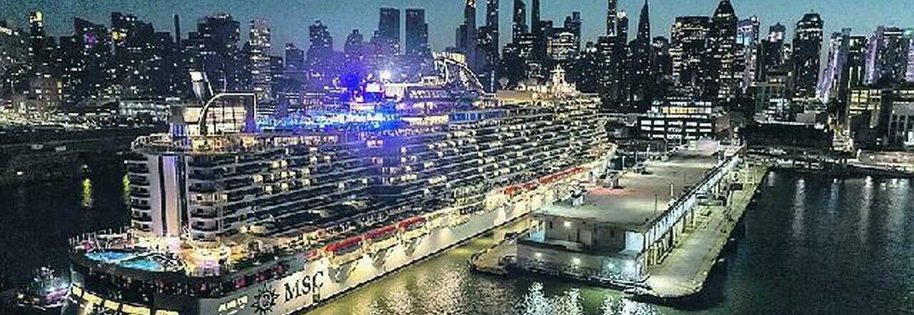 Msc Seascape nel porto di New York