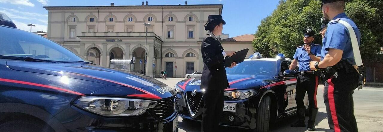 Carabinieri in azione (FOTO D'ARCHIVIO)