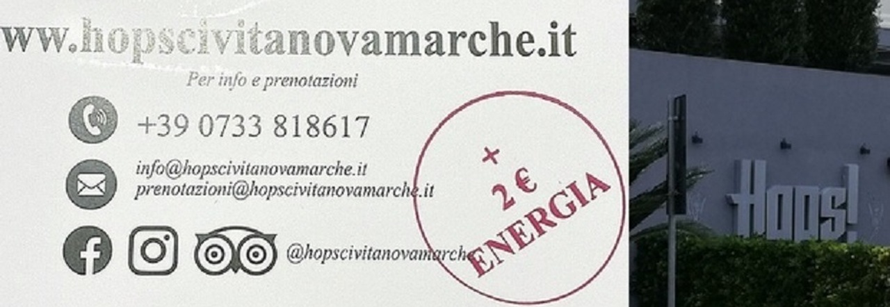 Caro bollette, l'energia la paga il cliente del ristorante a Civitanova: «Due euro a testa, l'ho fatto per trasparenza»