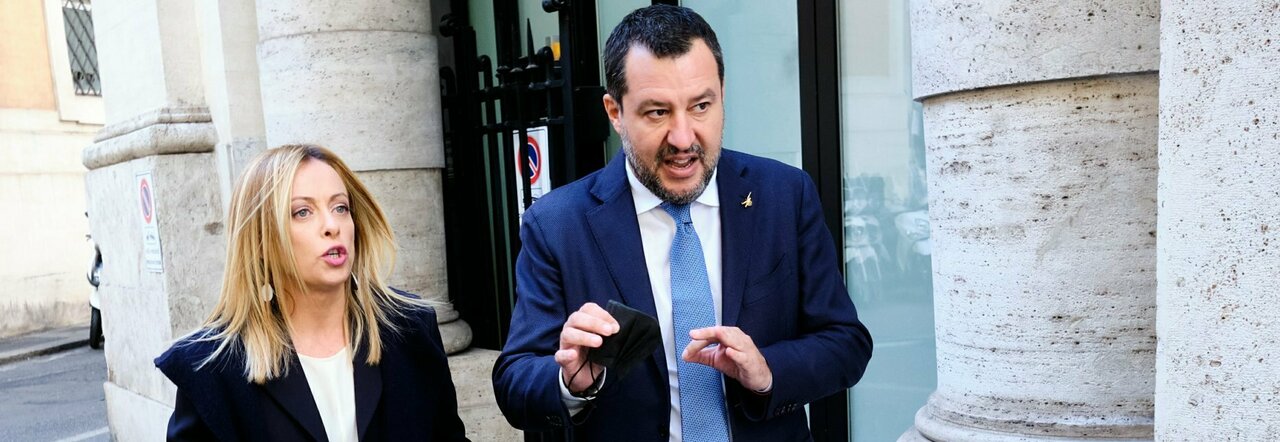 Meloni sfida la Lega: esca da questo governo Lo strappo tenta Salvini
