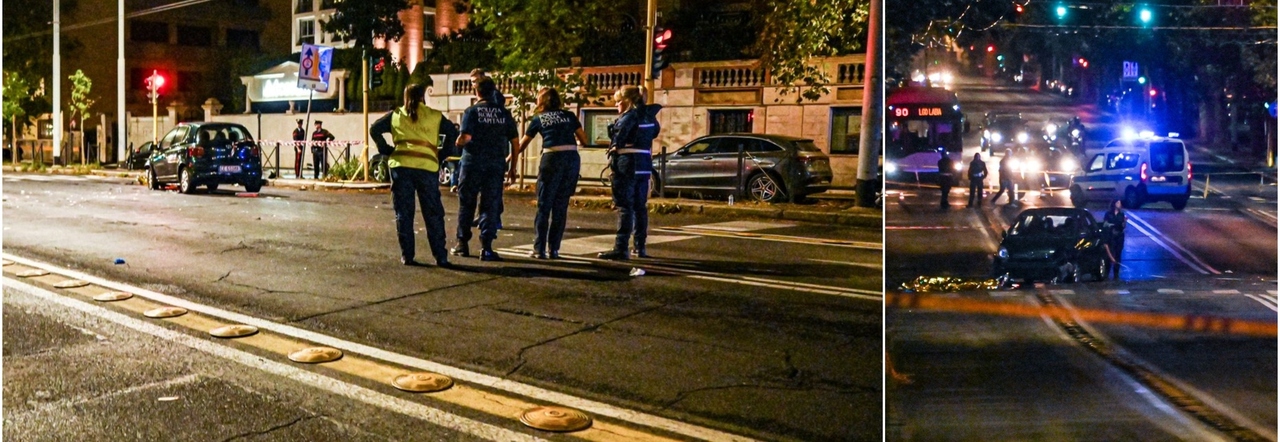 Roma, incidente sulla Nomentana: auto contro scooter, morto il motociclista