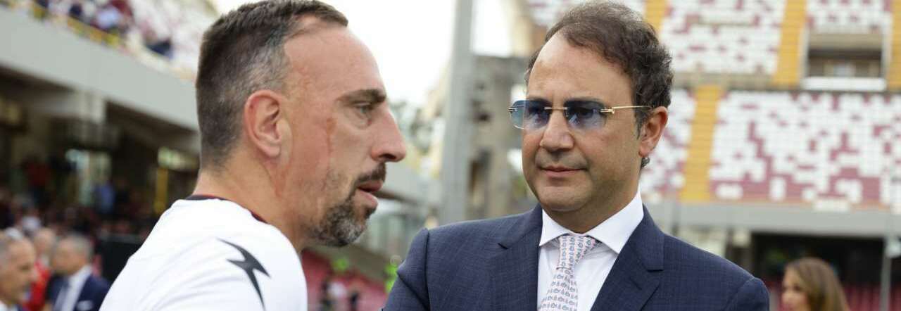 Danilo Iervolino con Franck Ribery