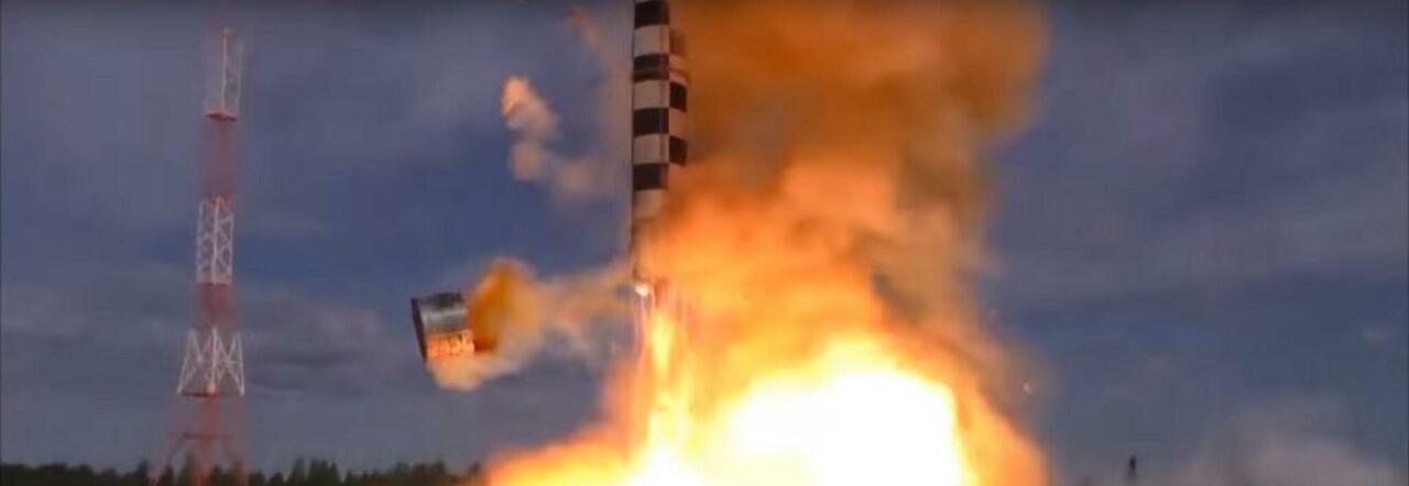 La Russia testa un nuovo missile balistico intercontinentale