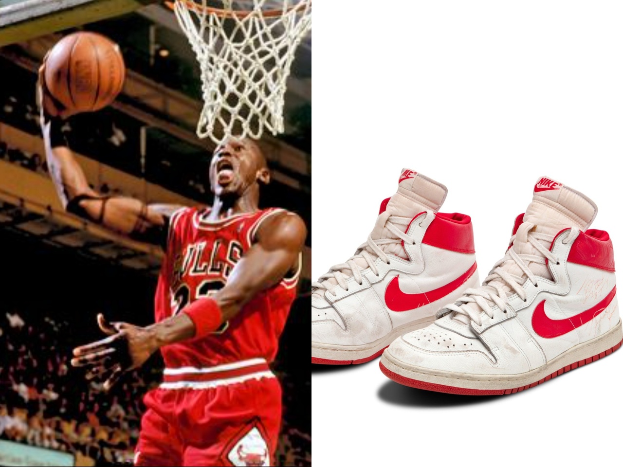 Michael Jordan, le sue prime scarpe da gioco vendute all'asta: il prezzo è  da record - Il Mattino.it